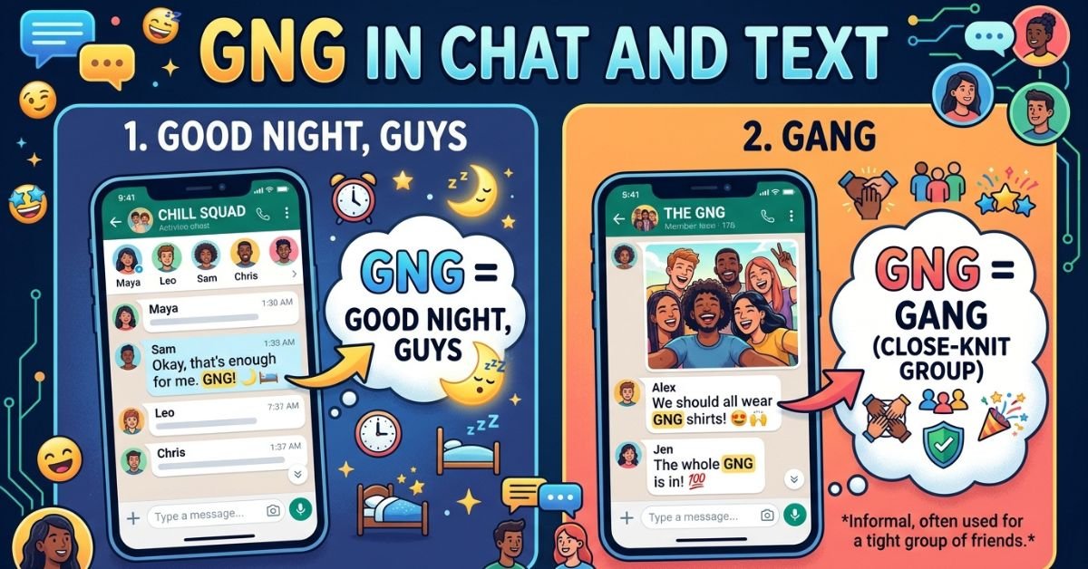 GNG in Chat and Text